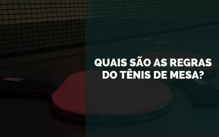 Quais S O As Regras Do T Nis De Mesa Senhor Esporte