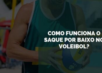 como funciona o saque por baixo no voleibol