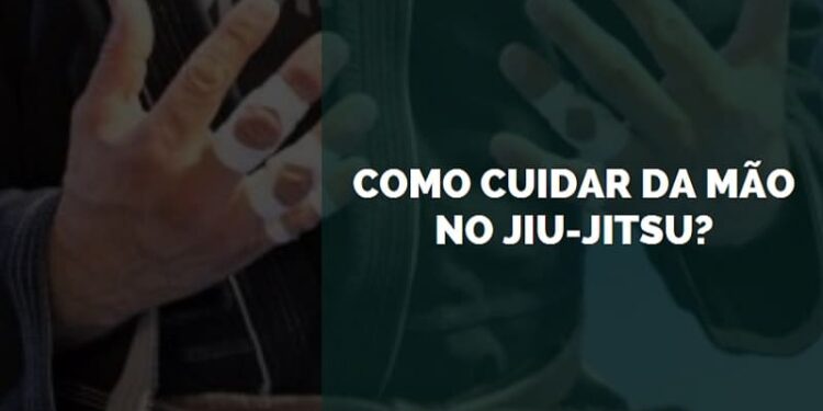 como cuidar da mão no jiu-jitsu