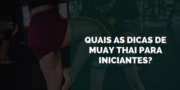 dicas de muay thai para iniciantes