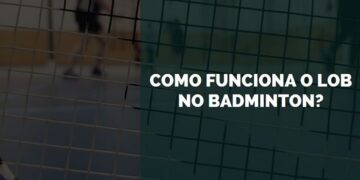 lob no Badminton