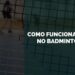 lob no Badminton