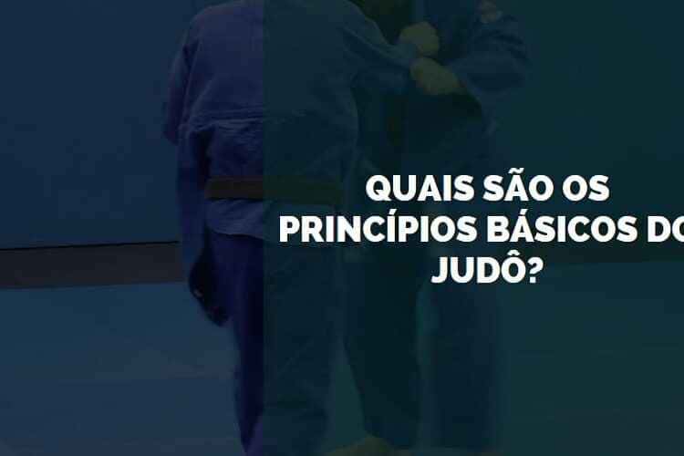 princípios básicos do judô
