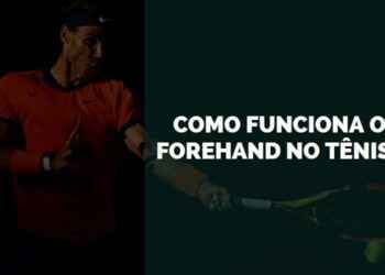 como funciona o forehand no tênis