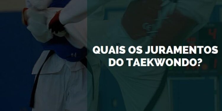 juramentos do taekwondo