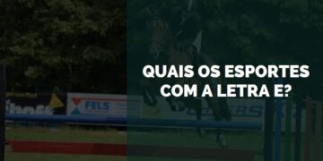 esportes com a letra e