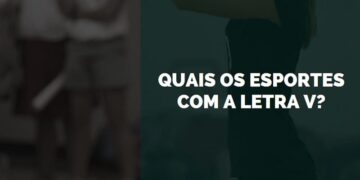 esportes com a letra v