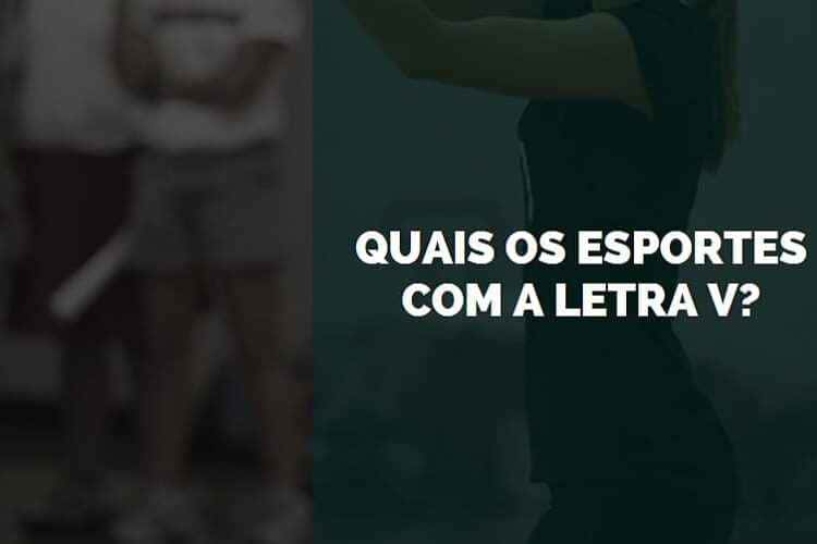 esportes com a letra v