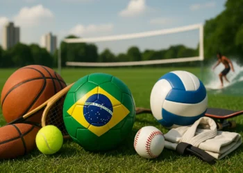 Quais são os esportes mais praticados no Brasil?