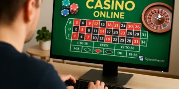 Jogabilidade do cassino on-line