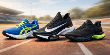 Melhores tênis de corrida: ASICS Novablast 4, Olympikus Corre 4 e Nike Alphafly 3 — visão da linha topo em 2026, destaque para versatilidade, custo-benefício e desempenho.
